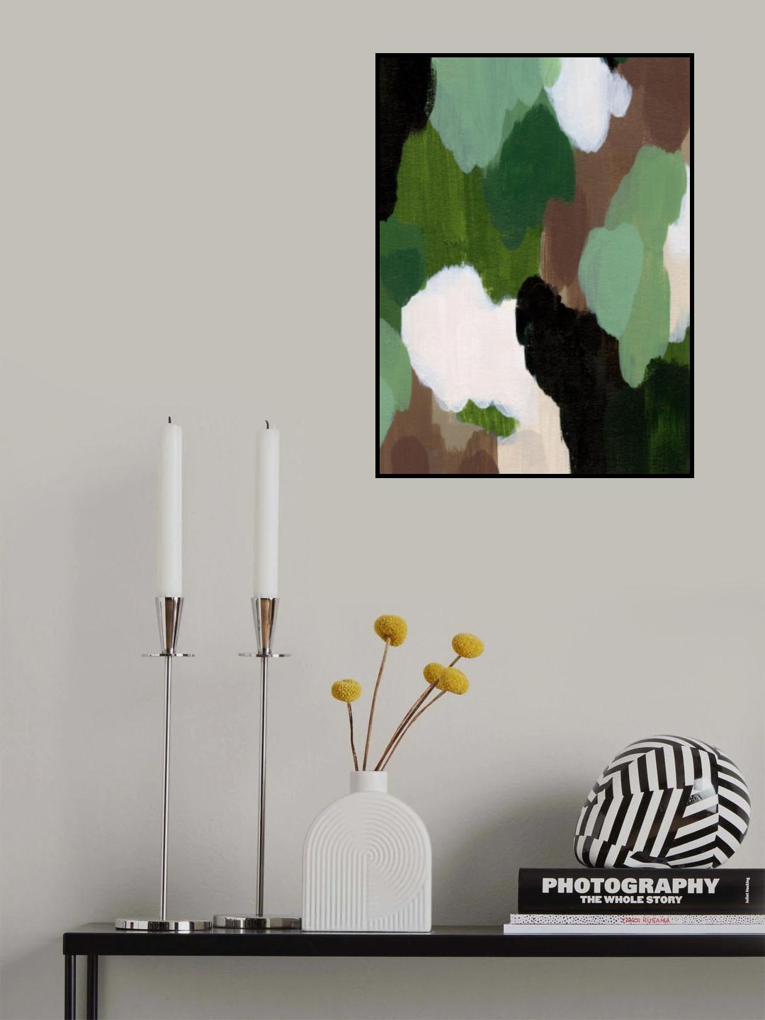 Abstract 61 Poster och Canvastavla