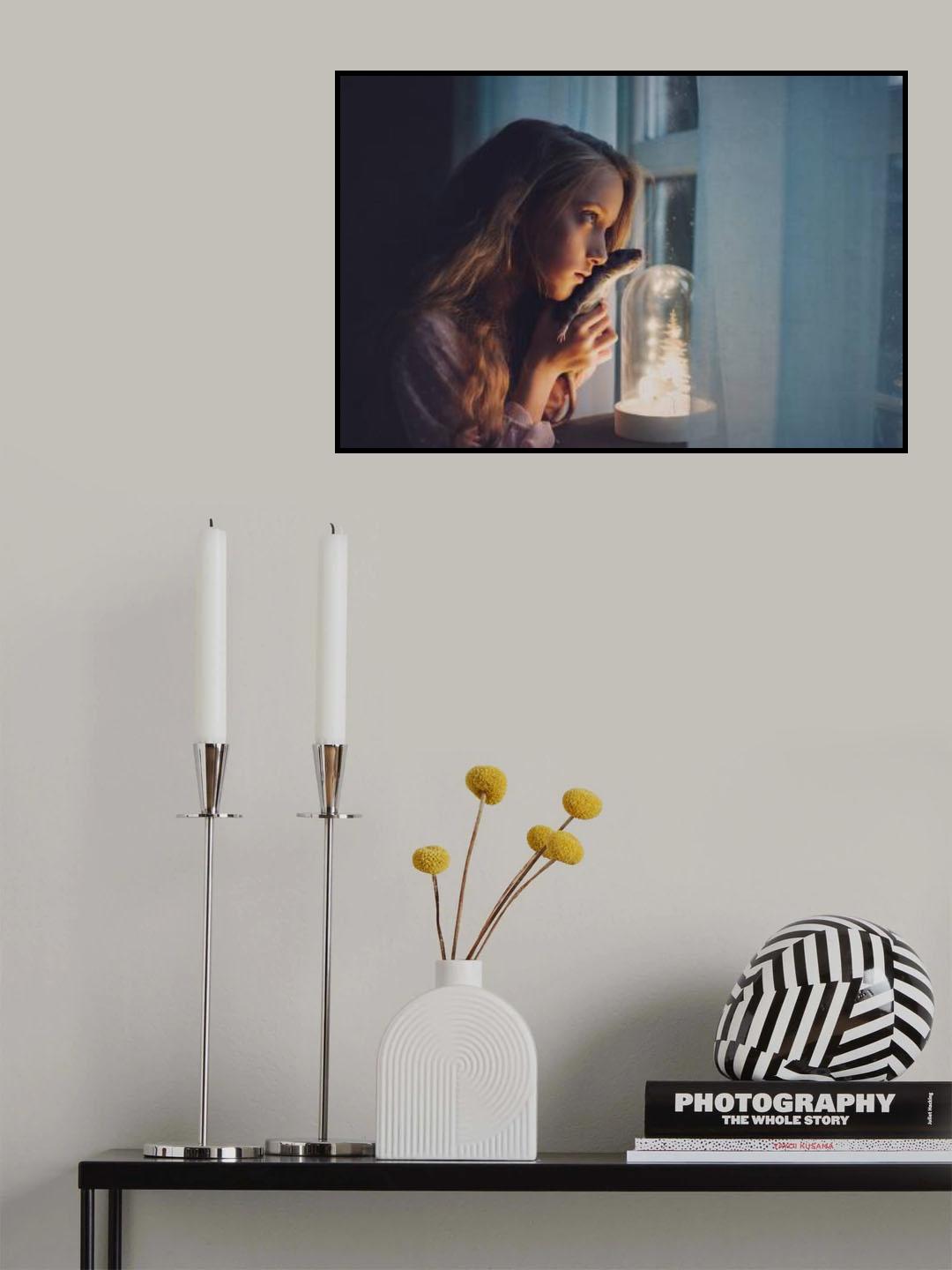 Winter evenings Poster och Canvastavla
