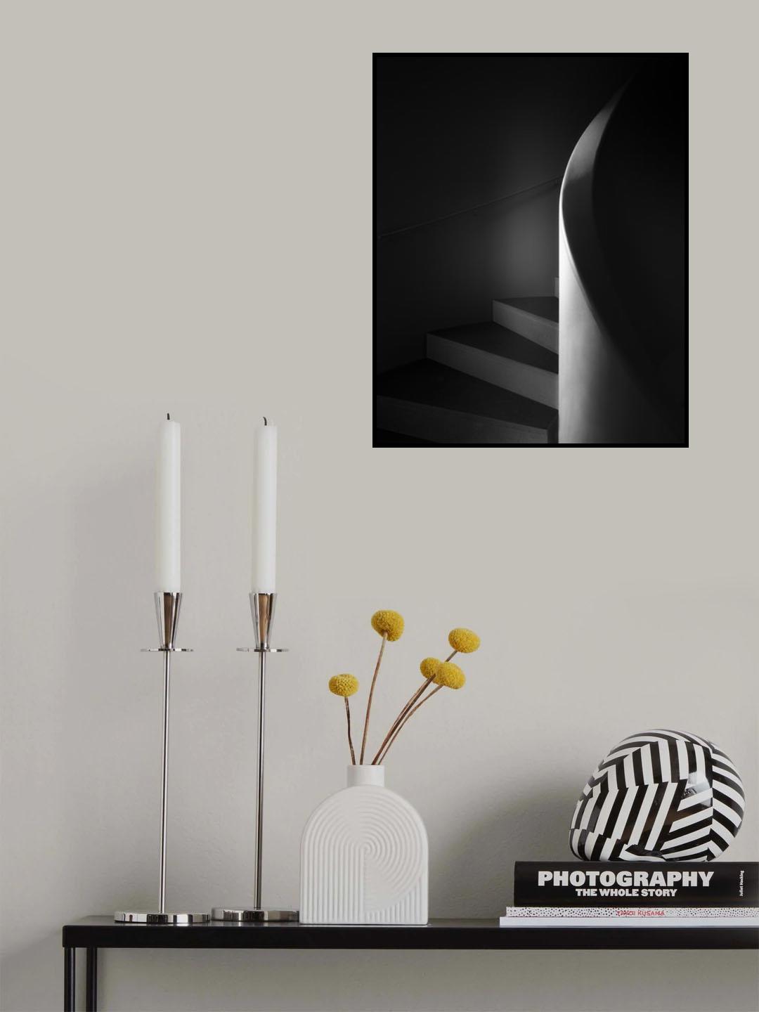 Staircase Poster och Canvastavla