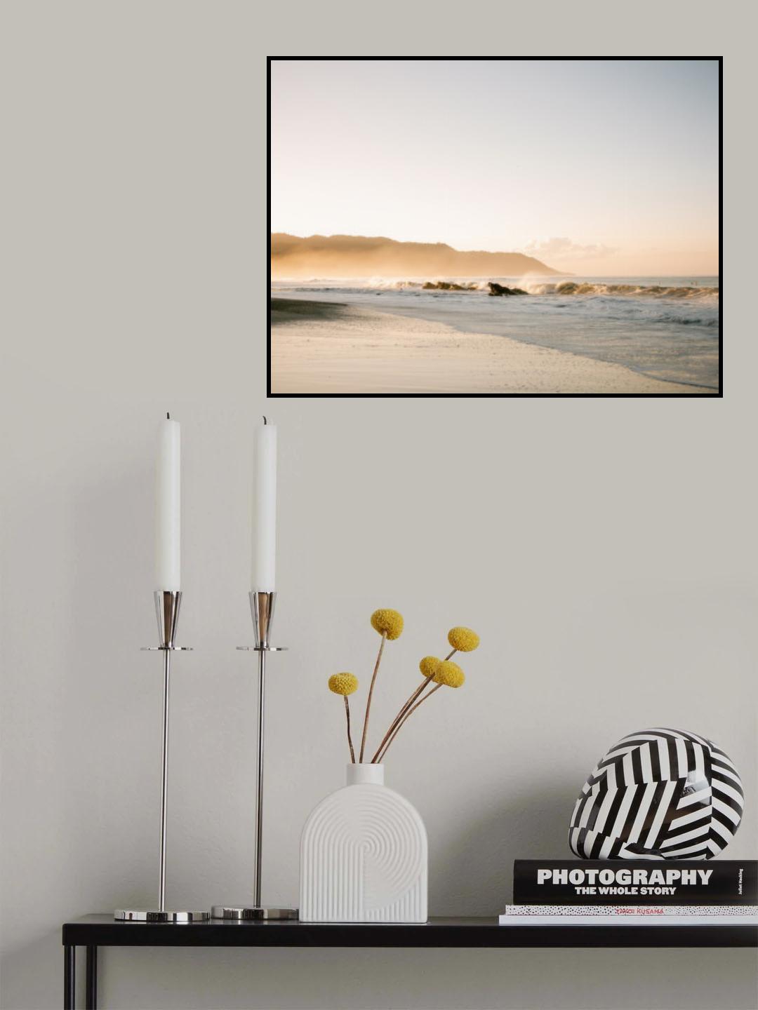 Costa Rica Beach Poster och Canvastavla