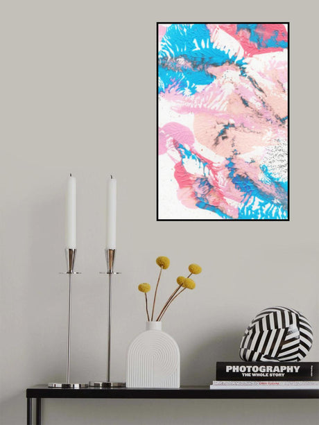 Crazy Coral Poster och Canvastavla