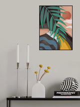 Tropical Sun Abstract Poster och Canvastavla