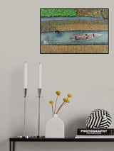 Floating farming Poster och Canvastavla