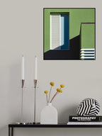 GREEN Poster och Canvastavla