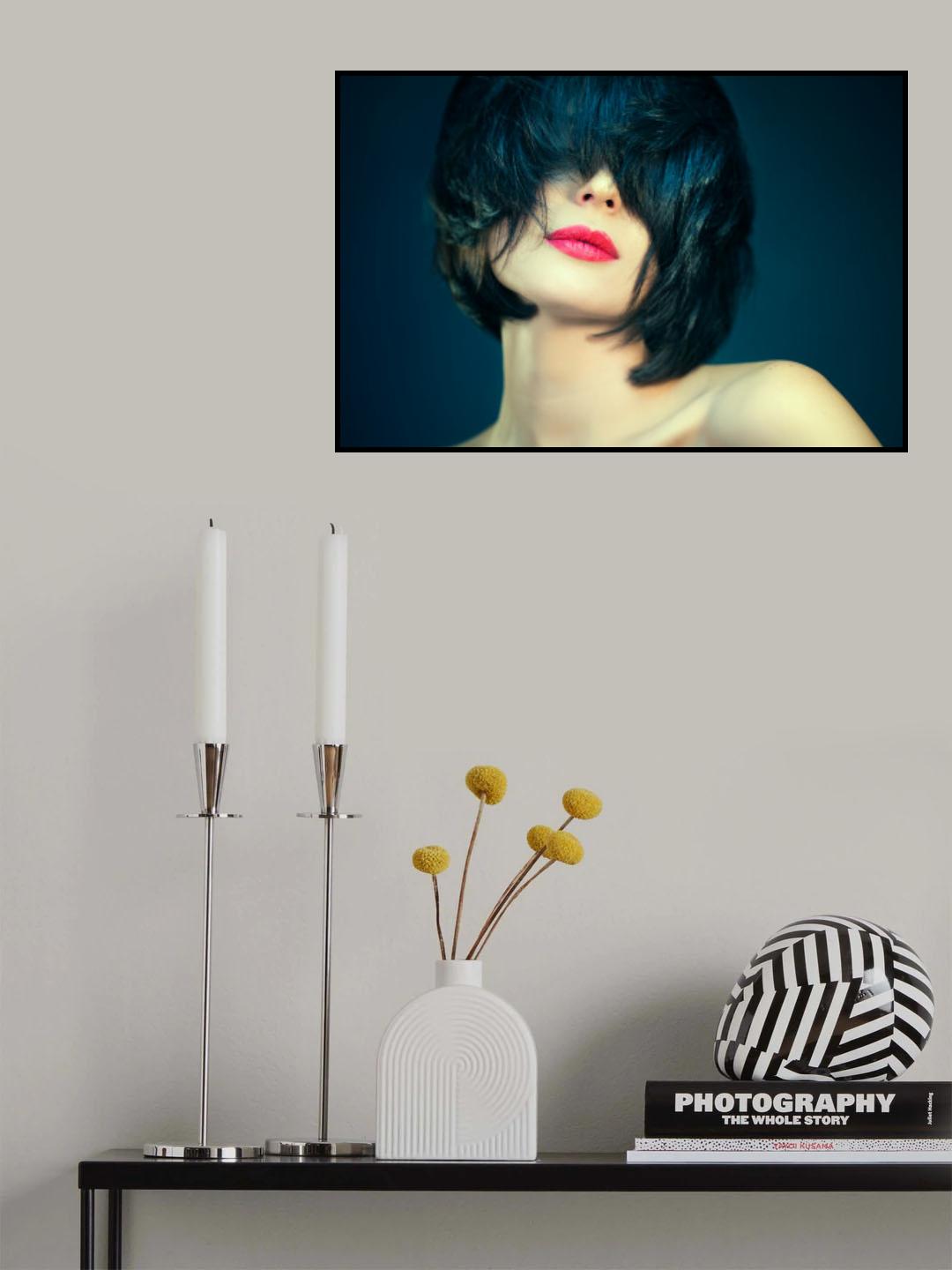 Lipstick Poster och Canvastavla