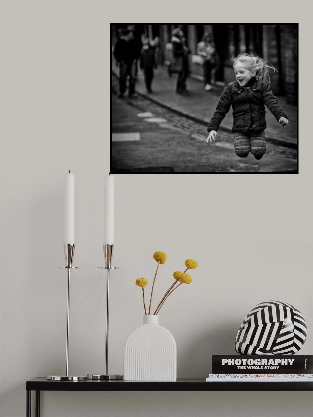 Jump for joy Poster och Canvastavla