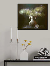 Cloud of Hydrangeas Poster och Canvastavla