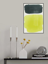 Watercolor Shapes Series #2 Poster och Canvastavla