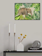 Elephants Paradise Poster och Canvastavla