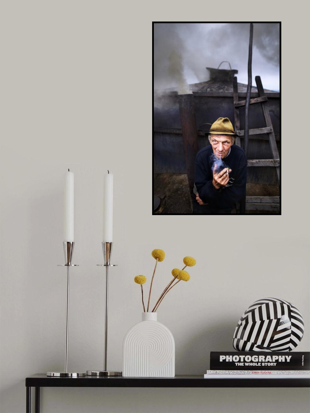 The Charcoal Master Poster och Canvastavla