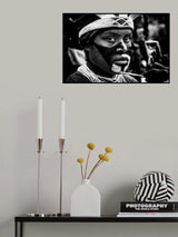 Painting for the Mt. Hagen sing-sing festival-Papua New Guinea Poster och Canvastavla