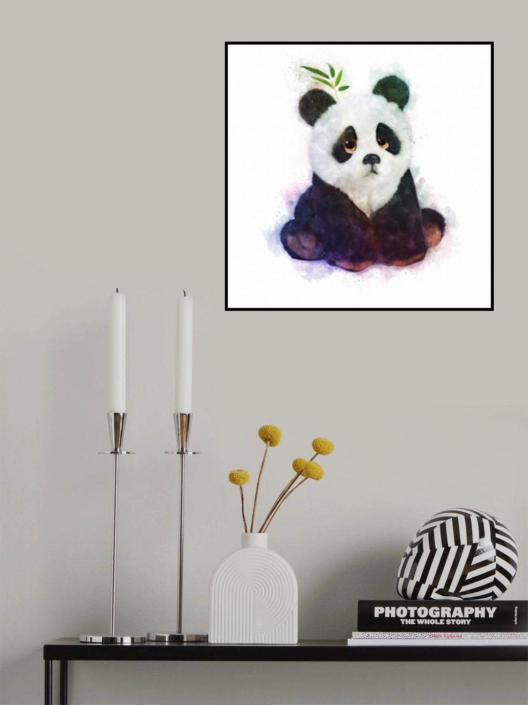 Baby Panda Poster och Canvastavla