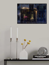 Impressions of a Rainy Evening Poster och Canvastavla