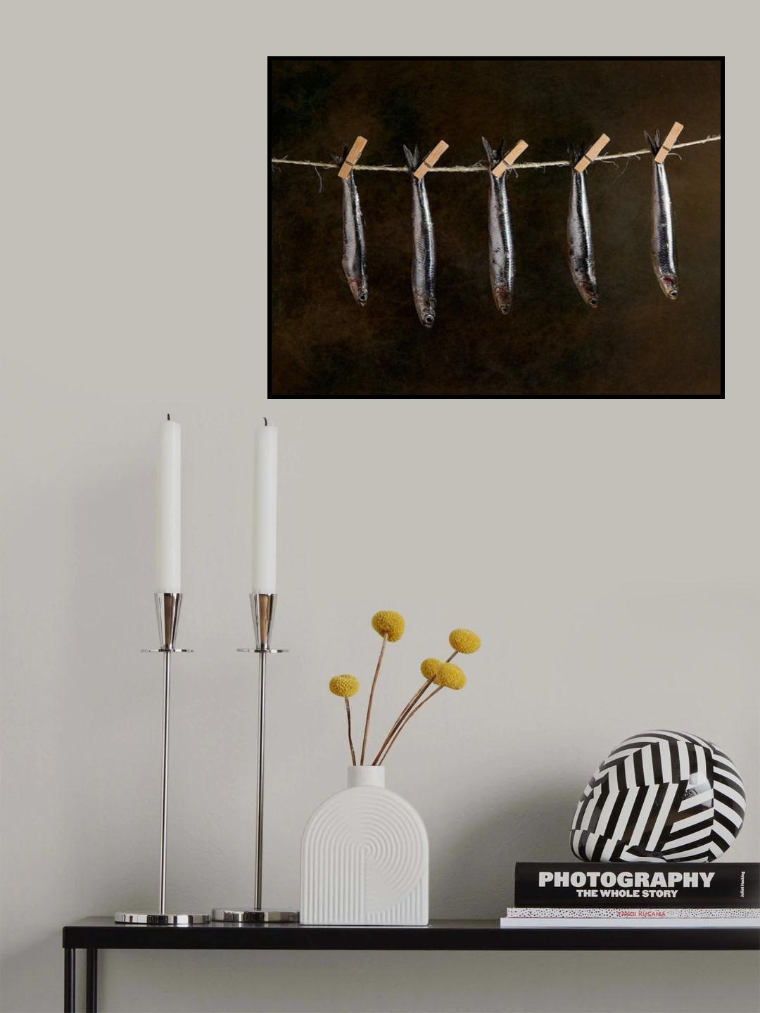 Summer clothes. Poster och Canvastavla
