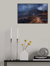 Bergwetter Poster och Canvastavla
