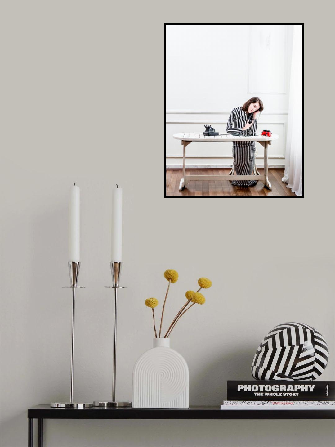 A Vague Reflection Poster och Canvastavla