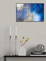 Blue rain Poster och Canvastavla