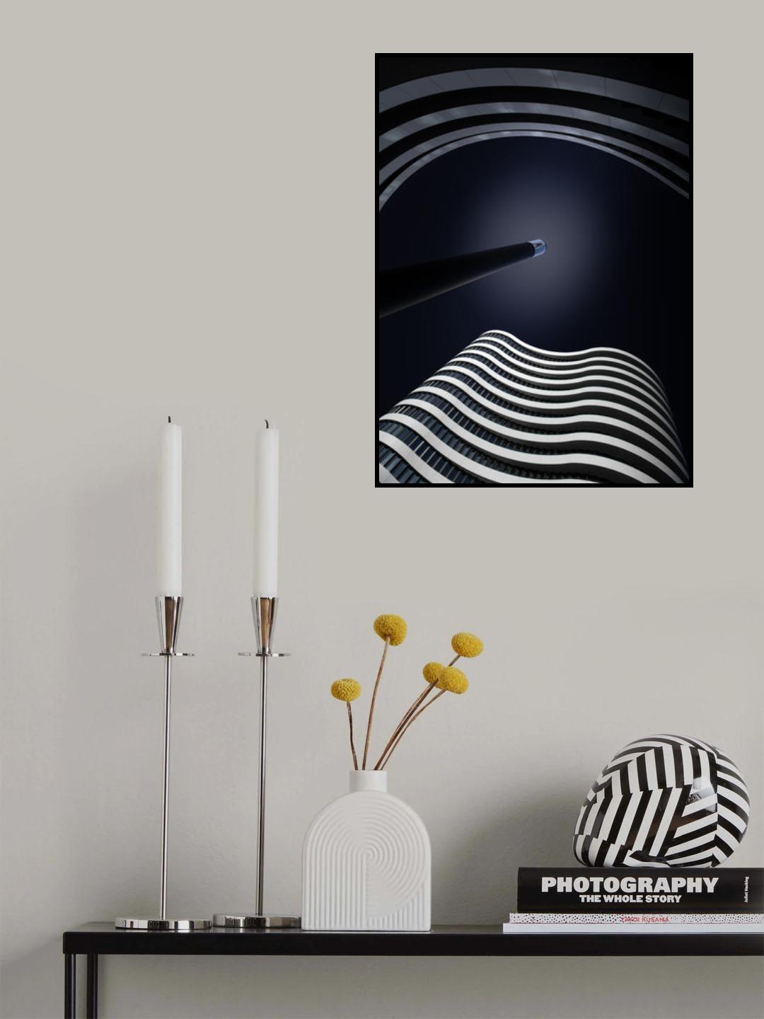 curved Poster och Canvastavla
