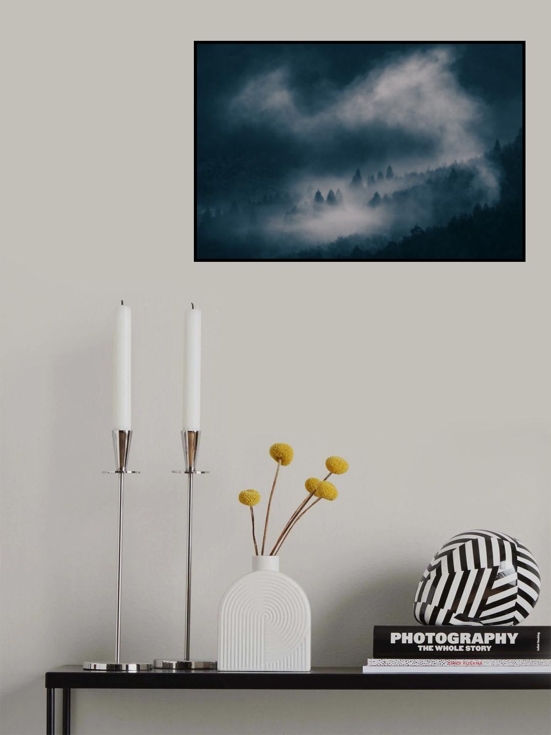 fog Poster och Canvastavla