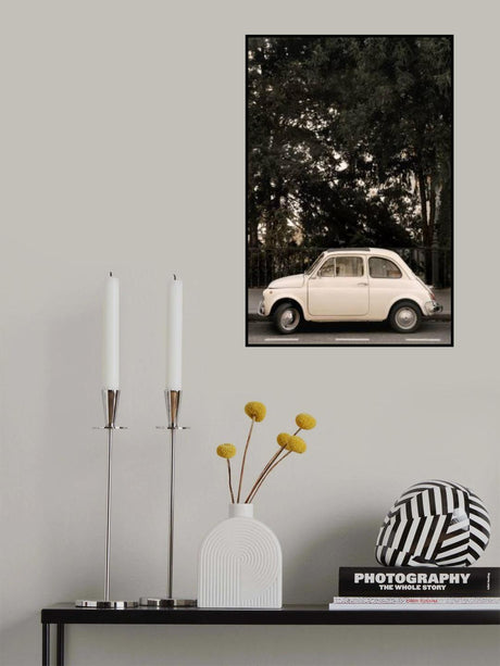Little Car in Paris Poster och Canvastavla