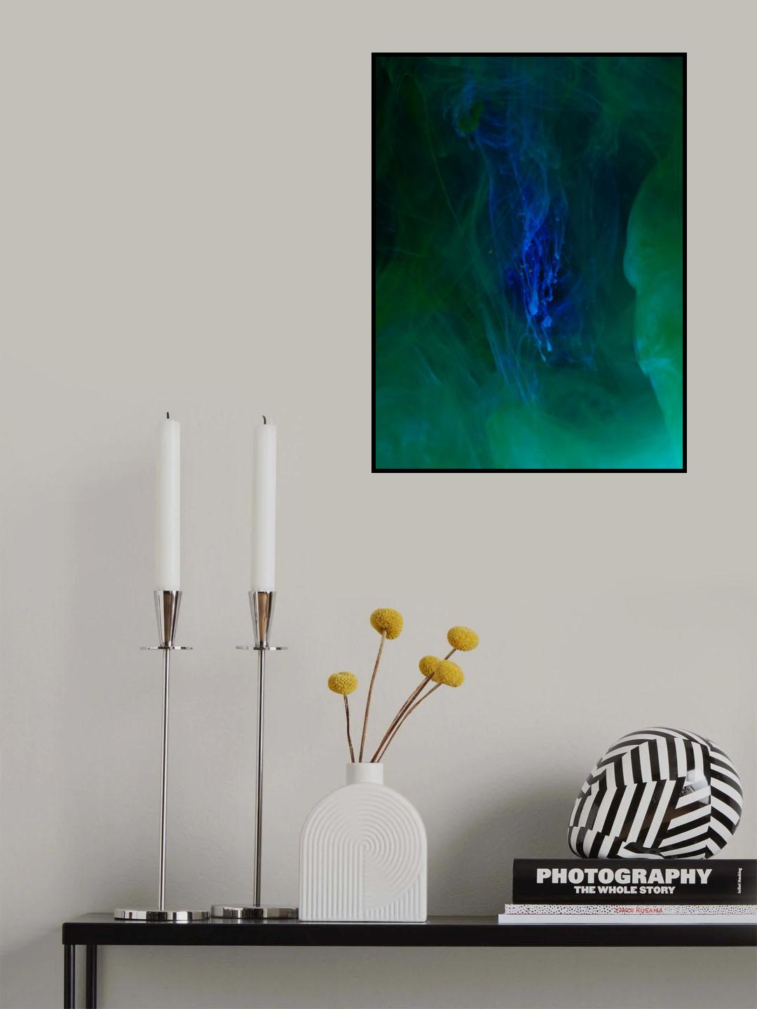 ink in water Poster och Canvastavla