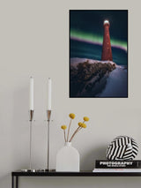 Light curtains Poster och Canvastavla