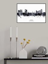Ajman Skyline Poster och Canvastavla