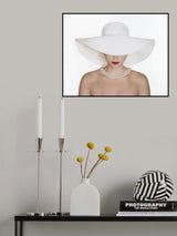 Fashion in White Poster och Canvastavla