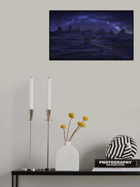 Milky Way Over The Magic Land Poster och Canvastavla