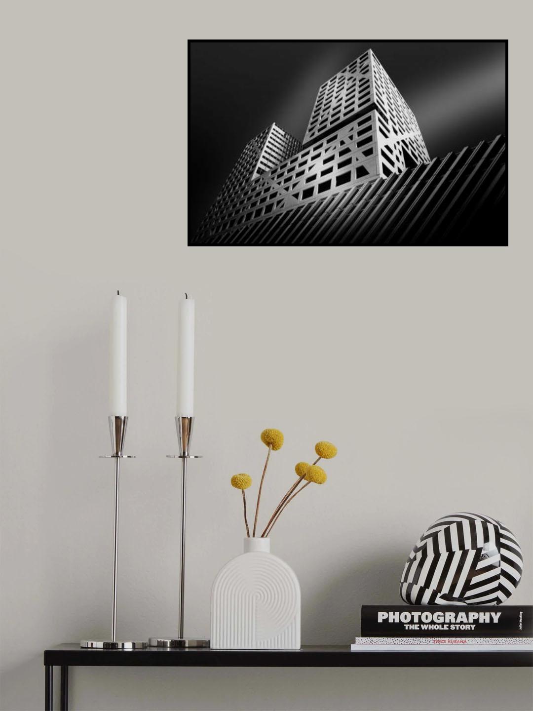 X building Poster och Canvastavla