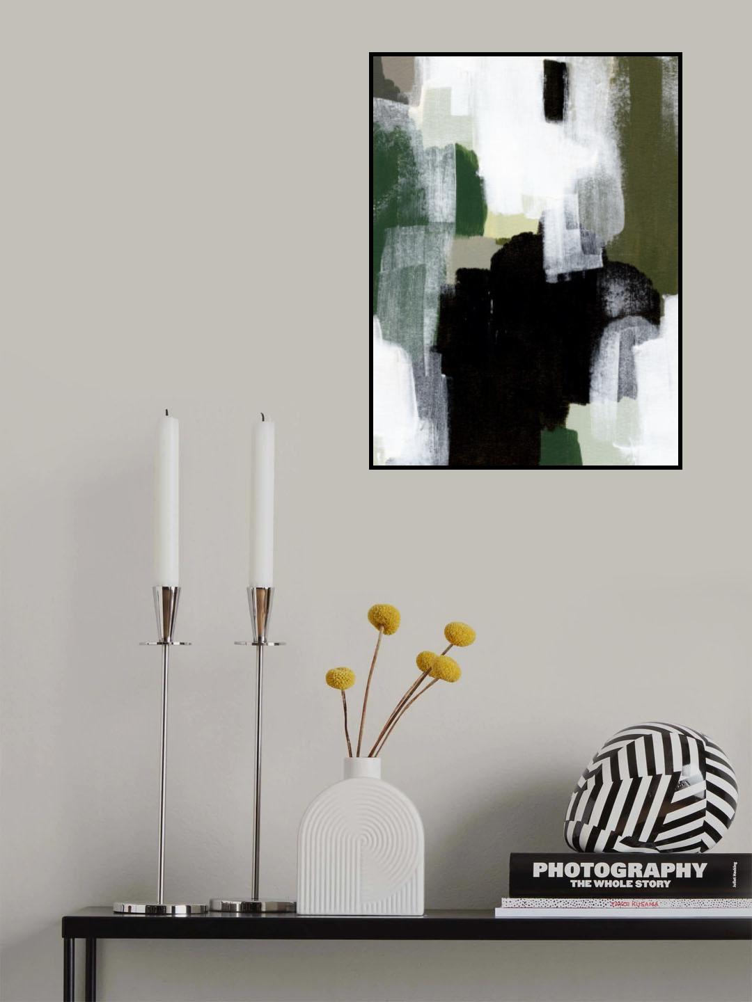 Abstract 70 Poster och Canvastavla