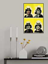 Angry Cat Lady Poster och Canvastavla