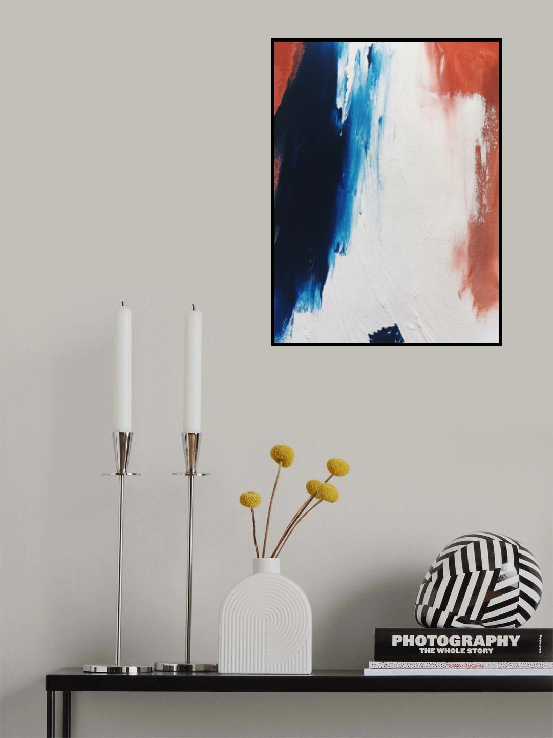 Abstract 11 Poster och Canvastavla