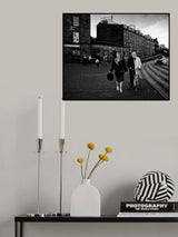 The black and white suit Poster och Canvastavla