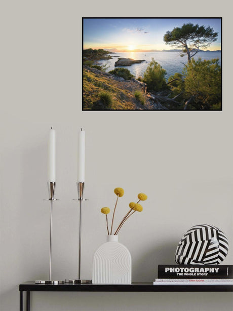 Mediterranean sunset Poster och Canvastavla