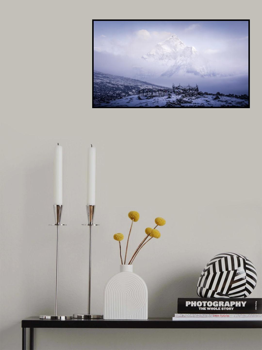 Ama Dablam 《雪域巅峰》 Poster och Canvastavla