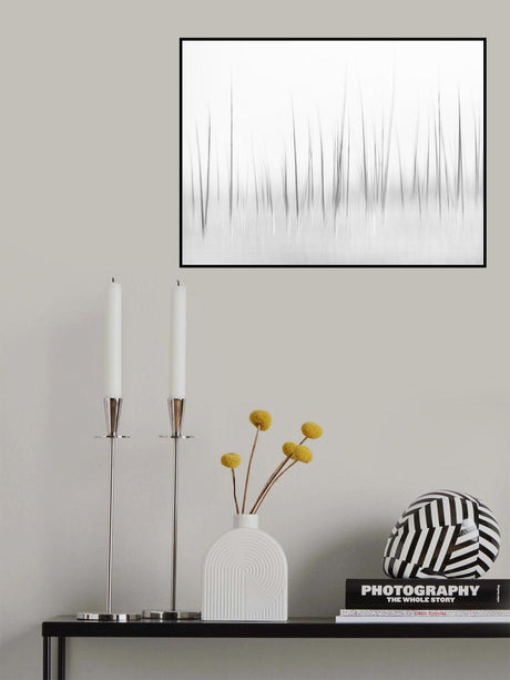 Wintry scenery in Yellowstone Poster och Canvastavla