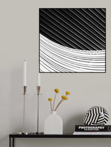 Straight and curved Poster och Canvastavla