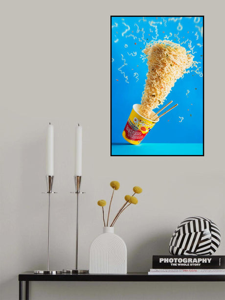 Never do art on an empty stomach Poster och Canvastavla