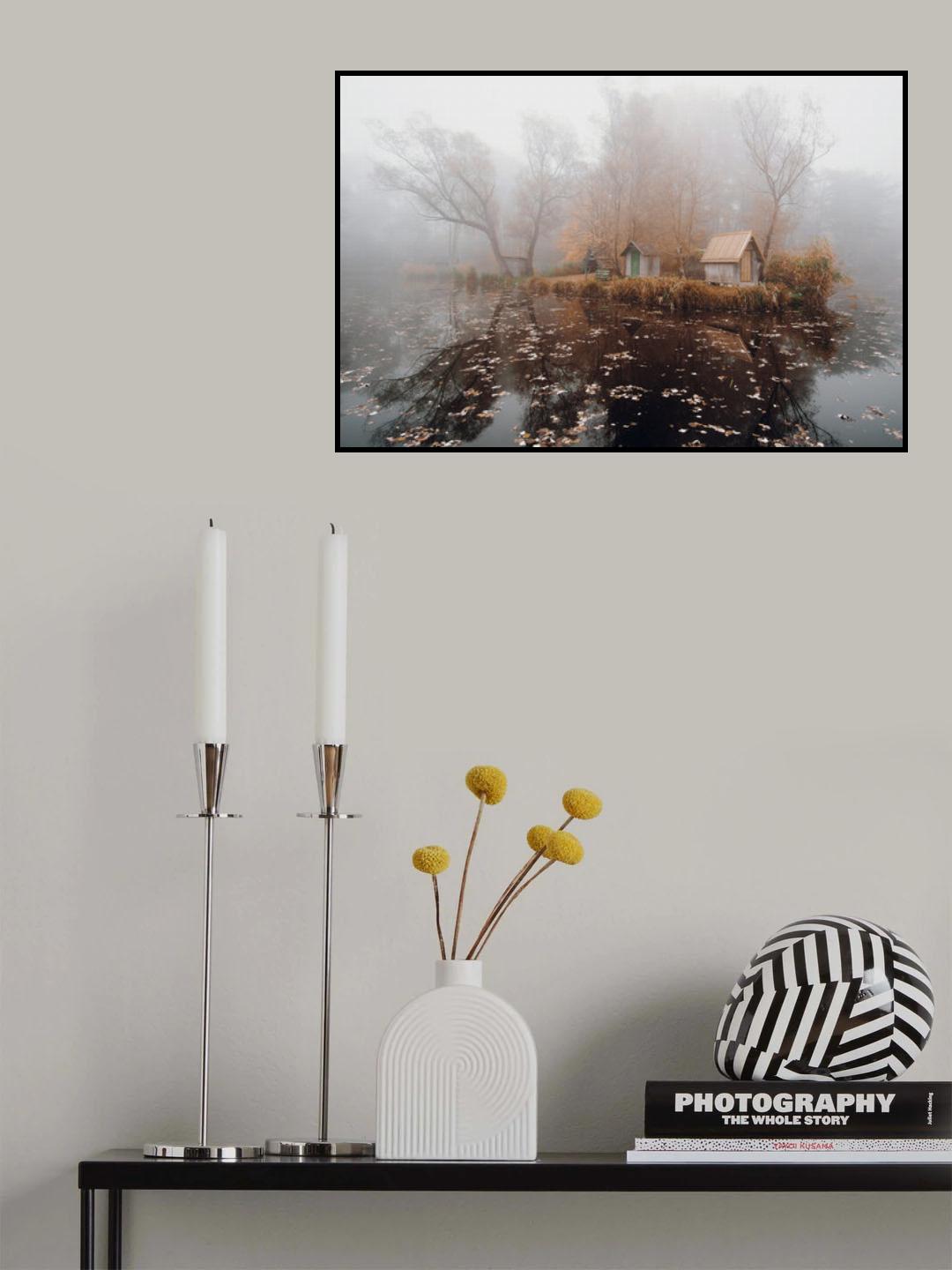 Autumn mood Poster och Canvastavla