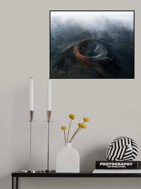 Dark and Moody Iceland Poster och Canvastavla