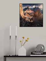 Tre Cime Poster och Canvastavla