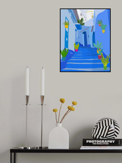 Blue city Poster PL