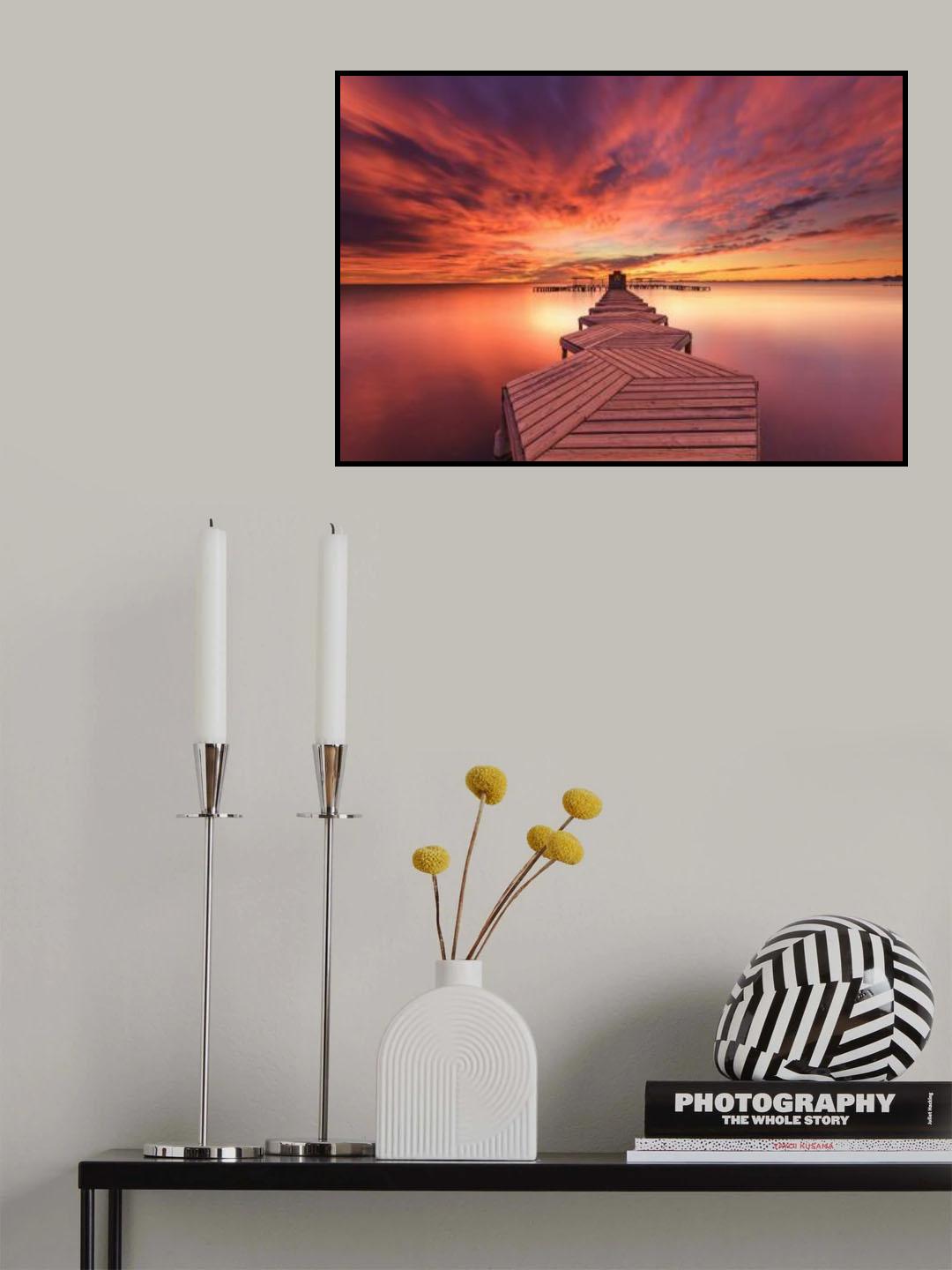 sunrise at the spa Poster och Canvastavla