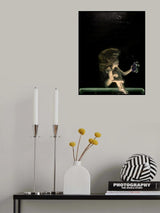 underwater artistic portrait shooting Poster och Canvastavla