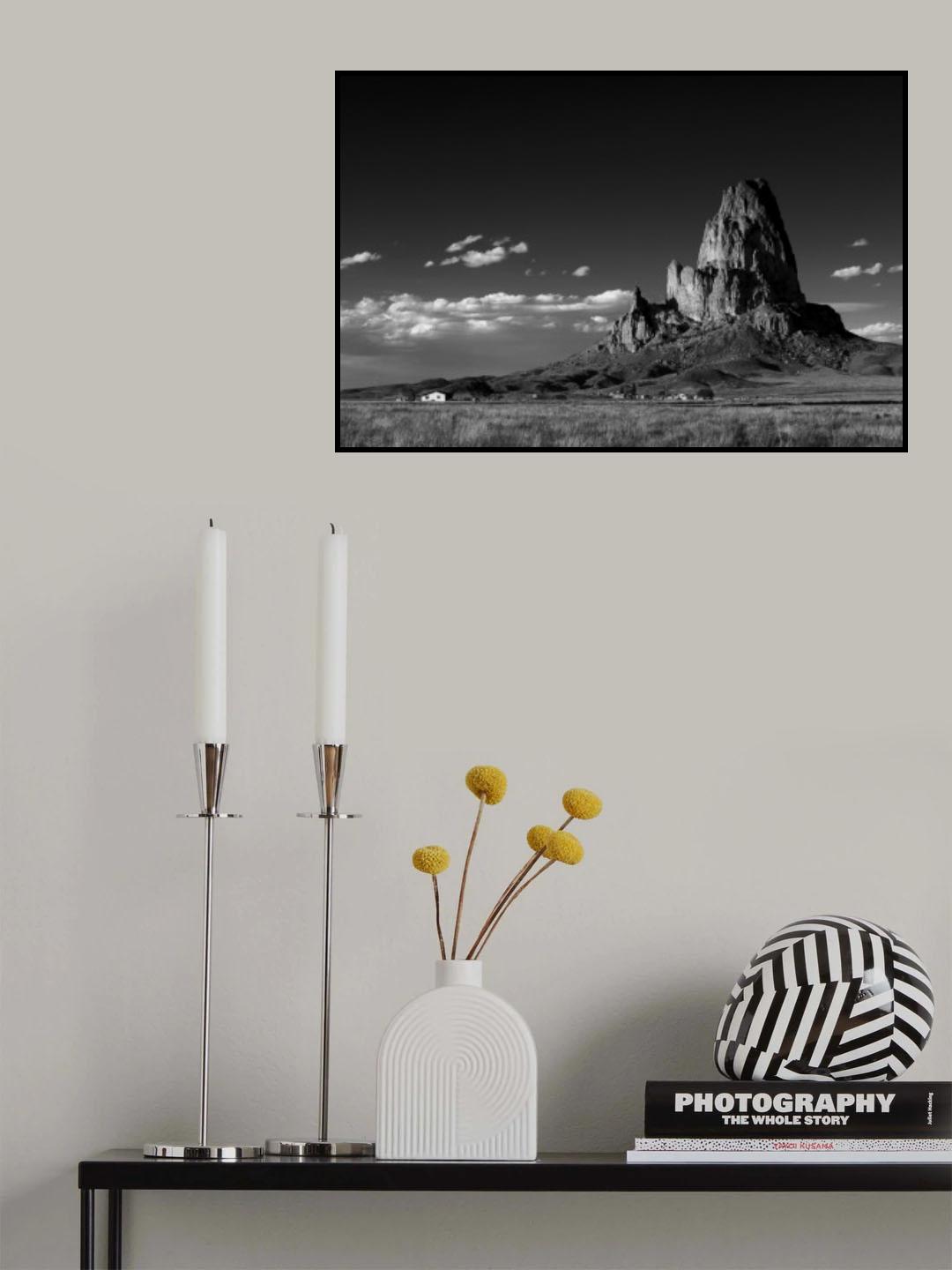 Agathla Peak, AZ Poster och Canvastavla