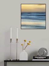 Gold and blue Poster och Canvastavla