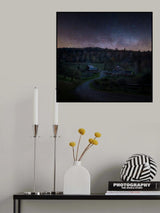 Rural Night Serenity Poster och Canvastavla