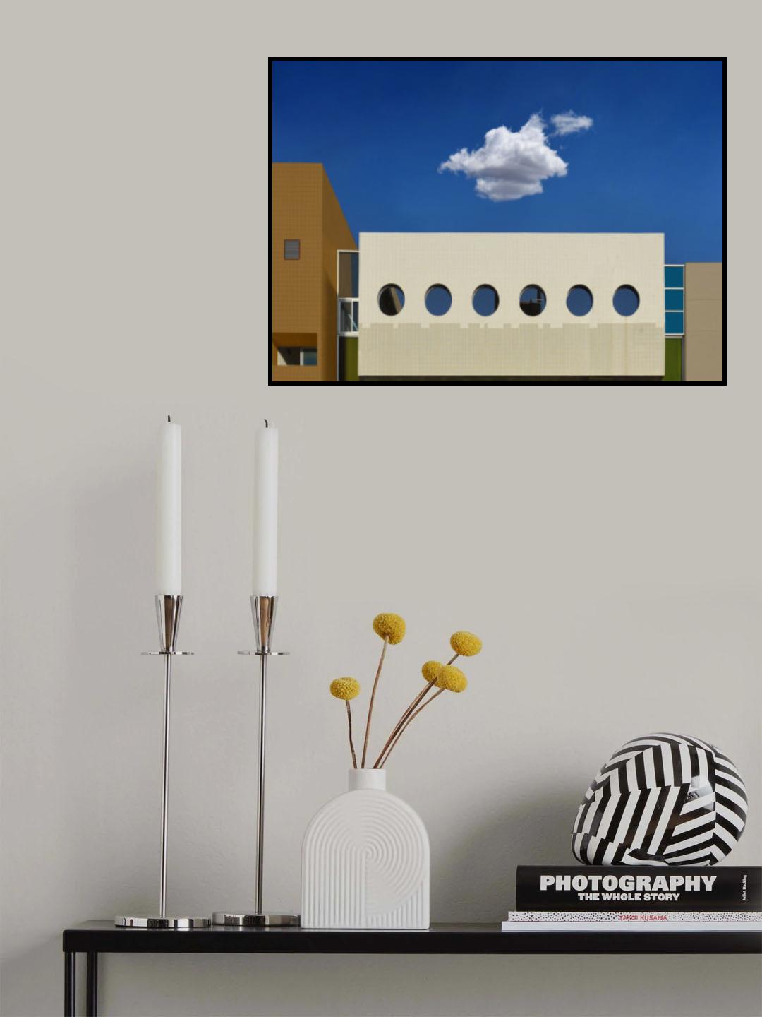 Facade - Rishon LeZion Industrial area Poster och Canvastavla