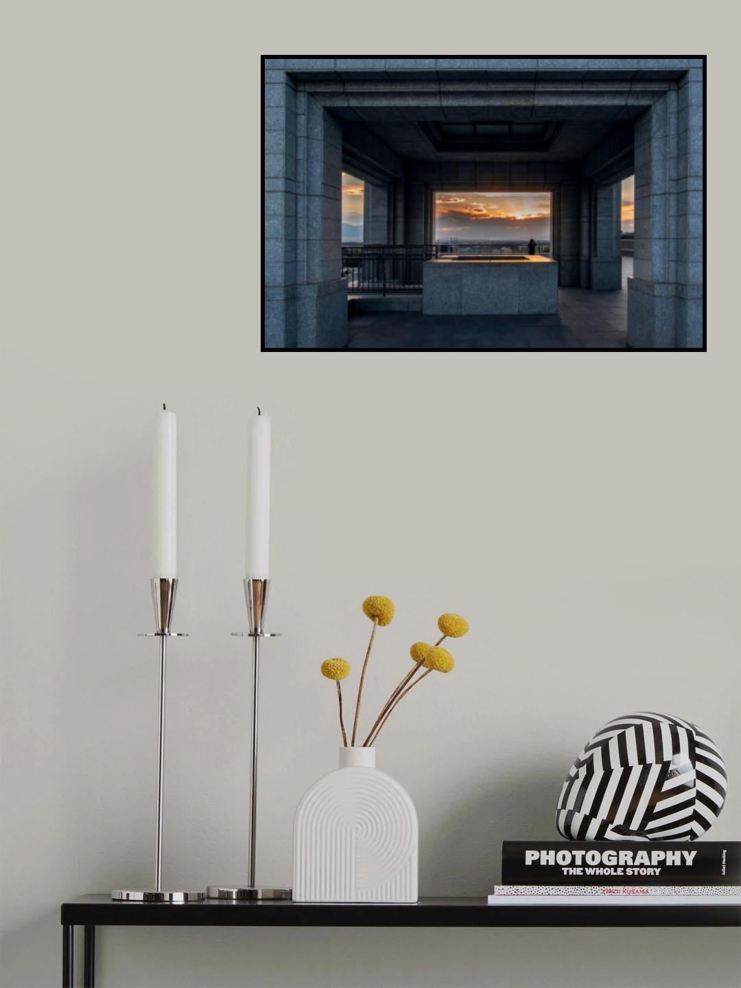 Sunset Poster och Canvastavla